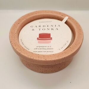 Paddywax Gardenia & Tonka Soy Wax Candle NWT!